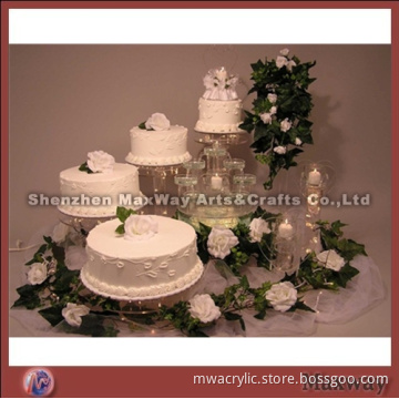 Transparent Promotion Acrylic Cupcake Stand